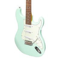 J&D Luthiers Strat Style Electric Guitar in Surf Green
