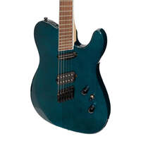 J&D Luthiers Fan Fret Tele Style Electric Guitar