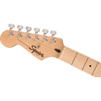Squier Sonic Stratocaster Left Hand in Black with Maple Neck