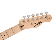 Squier Sonic Telecaster, Black with White Pick Guard