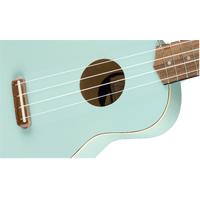 Venice Soprano Uke, Walnut Fingerboard, Daphne Blue