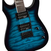 Jackson JS Series Dinky JS20 Electric Guitar Transparent Blue Burst