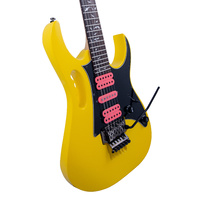 Ibanez Jem Jr Steve Vai Signature Electric Guitar in Yellow