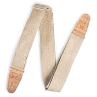 LEVY'S Vegan Hemp Guitar Strap 2" Wide