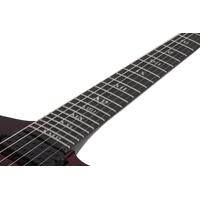 Schecter E-1 Apocalypse Explorer Shape in Red Reign
