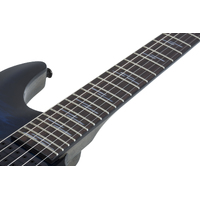 Schecter Omen Elite 6 See Through Blue Burst