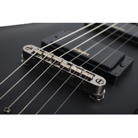 Schecter Demon-6 Electric Guitar in Aged Black Satin