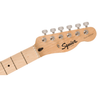 Squier Sonic® Telecaster®, Maple Fingerboard, Black Pickguard, Butterscotch Blonde