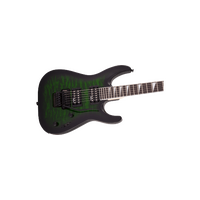 JS Series Dinky® Arch Top JS32Q DKA, Amaranth Fingerboard, Transparent Green Burst