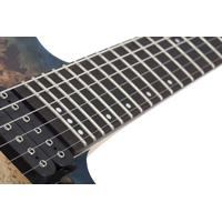 Schecter Reaper 6 Electric Guitar in Satin Sky Burst
