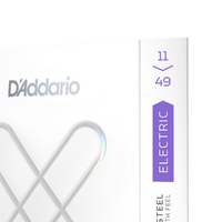 D'Addario XS 11-49 Medium Coated Electric Guitar Strings
