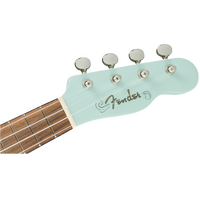 Venice Soprano Uke, Walnut Fingerboard, Daphne Blue