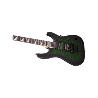JS Series Dinky® Arch Top JS32Q DKA, Amaranth Fingerboard, Transparent Green Burst