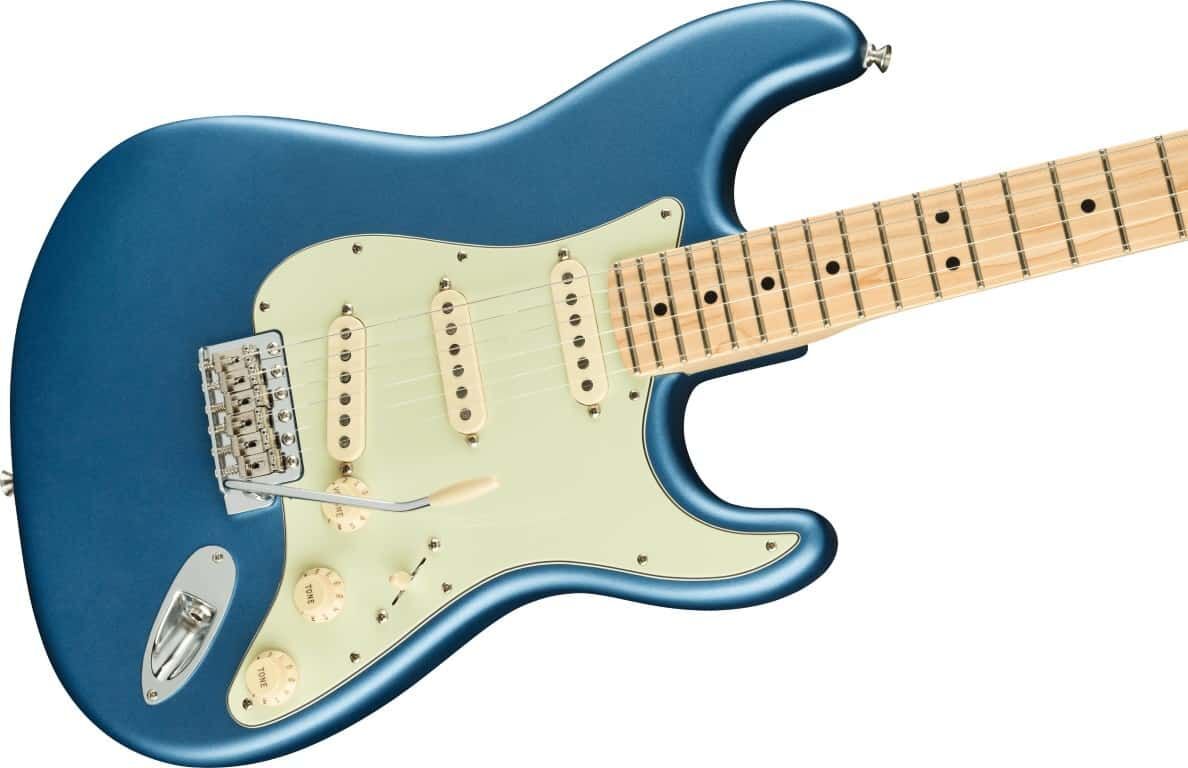 Fender American Performer Stratocaster - Satin Lake Placid Blue