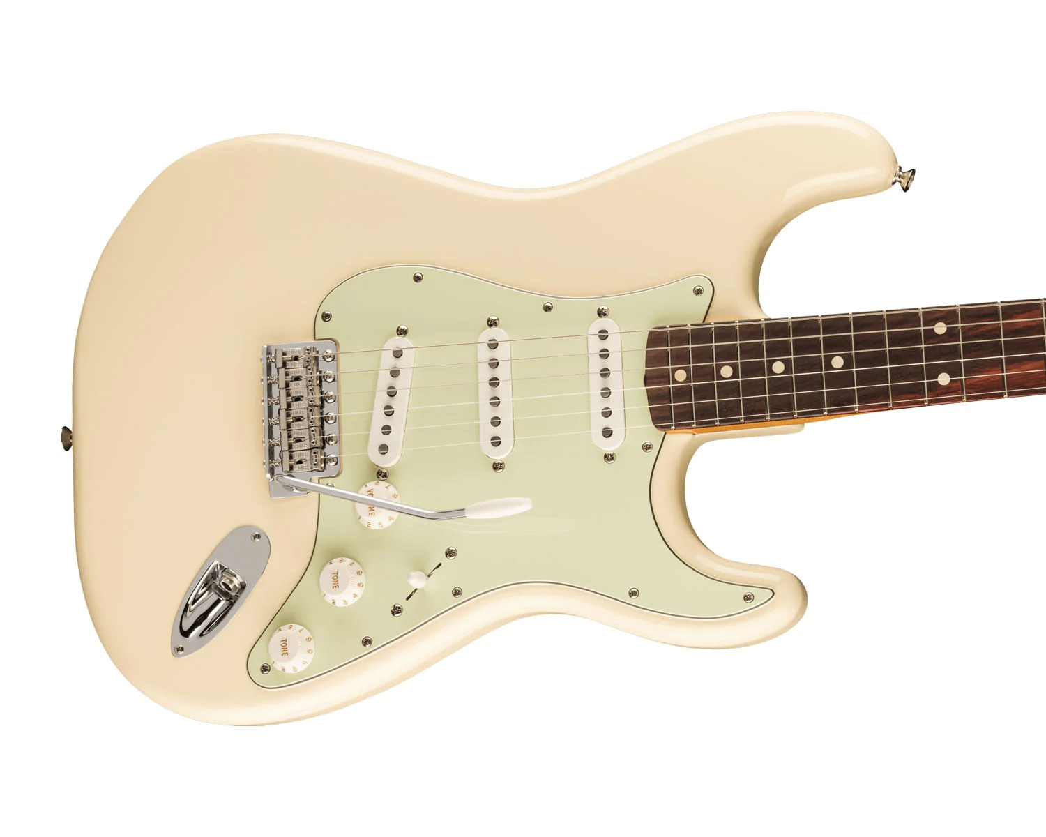 Fender strat olympic white rosewood deals