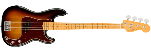 Fender American Pro II Precision Bass, 3 Colour Sunburst