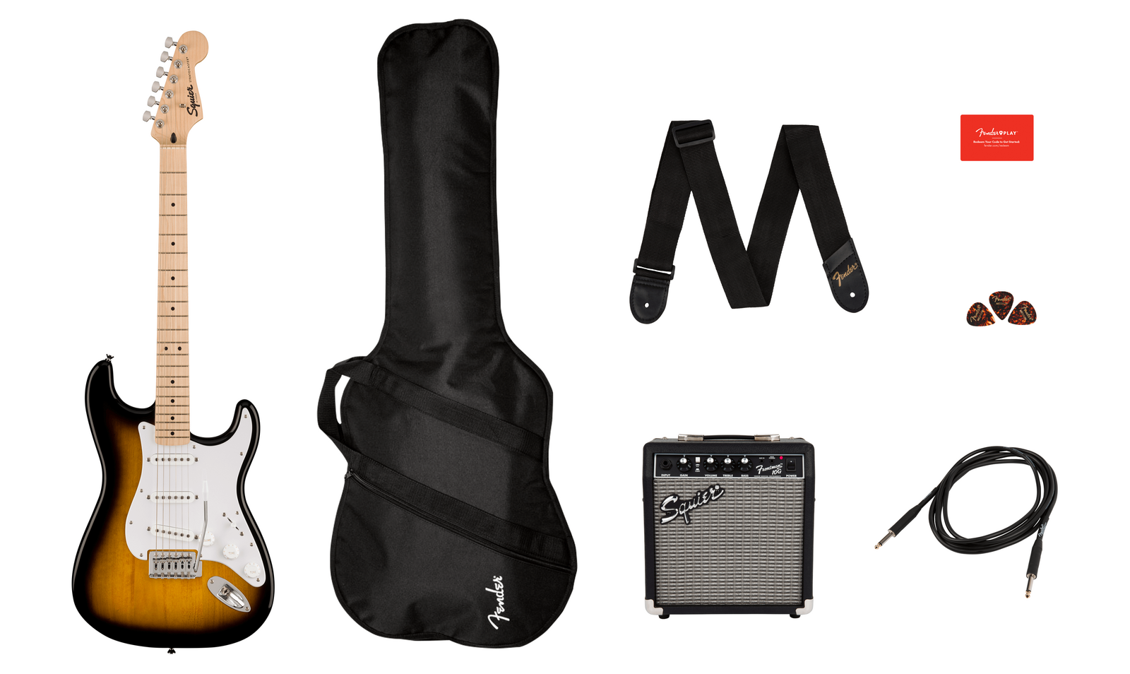 Fender Squier Sonic Strat Pack - Sunburst