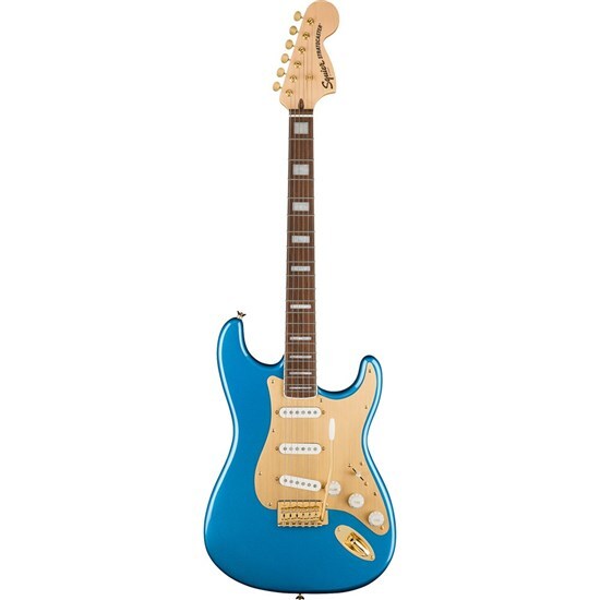 Squier 40th Anniversary Stratocaster in Lake Placid Blue