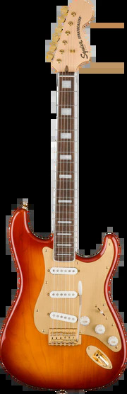 Squier 40Th Anniversary Stratocaster Gold Edition Sienna Sunburst