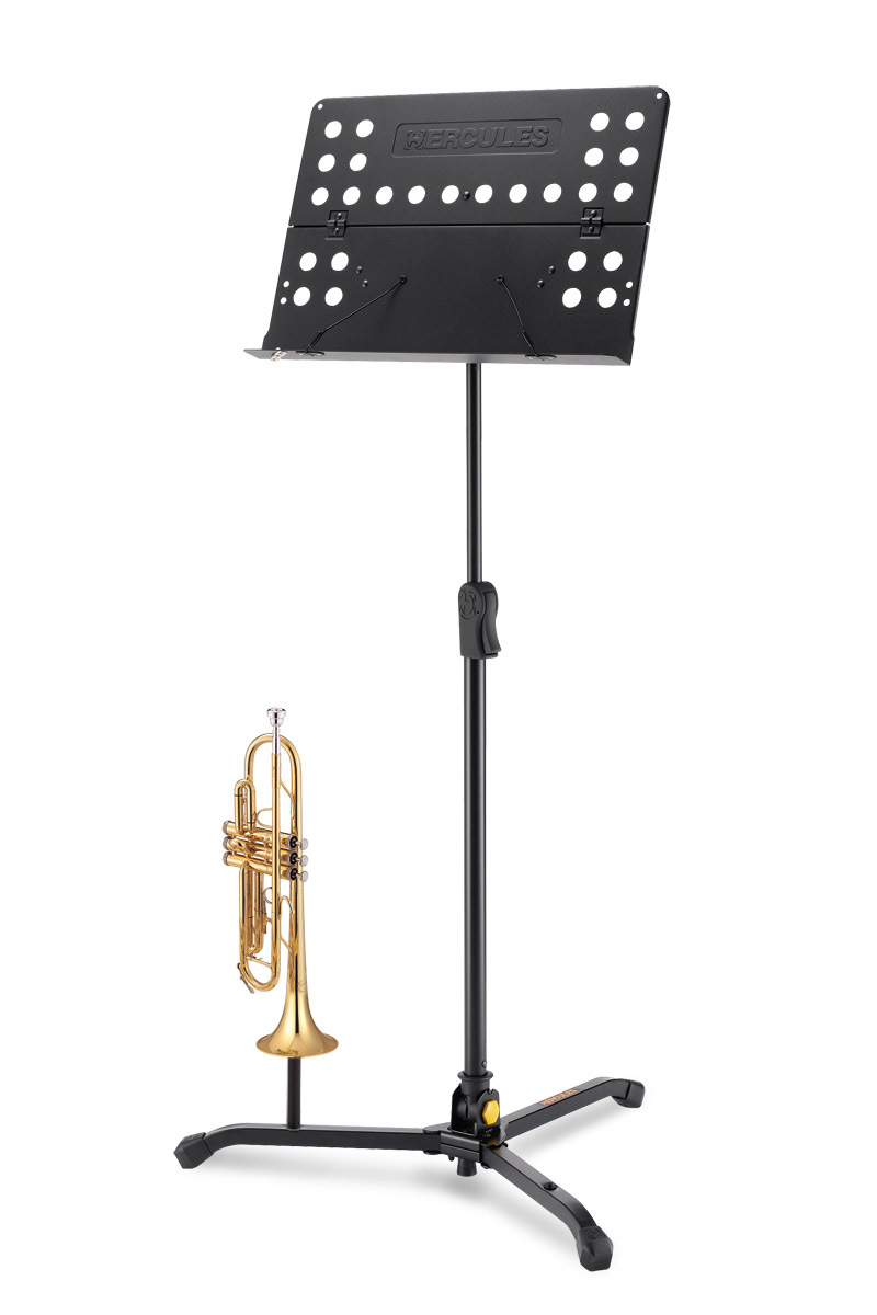 Orchestra Stand Tripod Base W/Perf Foldable Desk