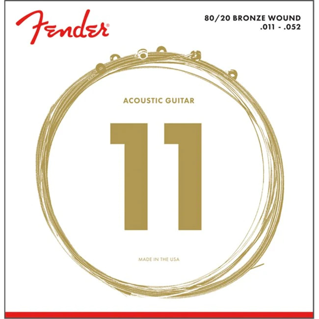 Fender 70CL 80/20 Bronze 11-52 Acoustic Strings