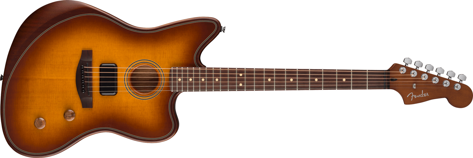 Acoustasonic® Standard Jazzmaster®, Honey Burst