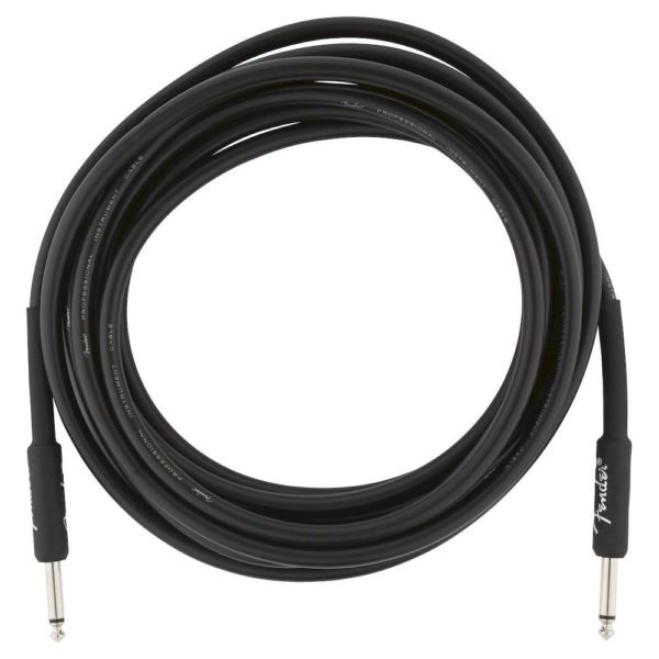 Professional Series Instrument Cable, Straight/Straight, 15', Black