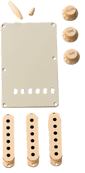 Accessory Kit, Stratocaster®, Aged White
