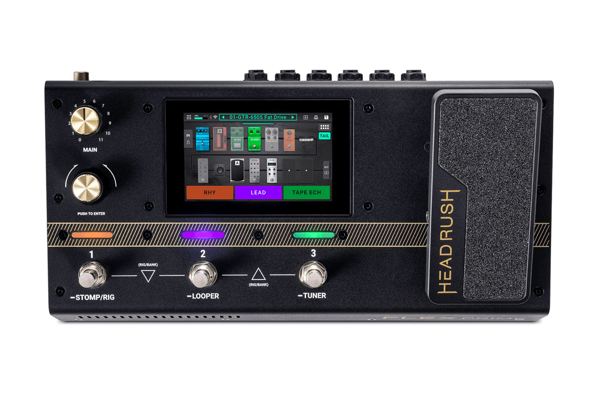 Headrush Flex Prime 4" Touchscreen FX Board