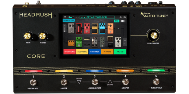 Headrush Core Guitar & Vocal Effects Pedal Board