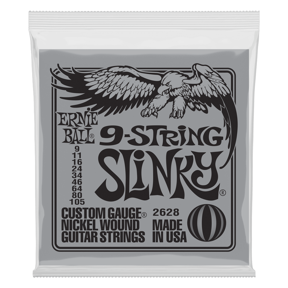 Ernie Ball 9 String Slinky Guitar Strings