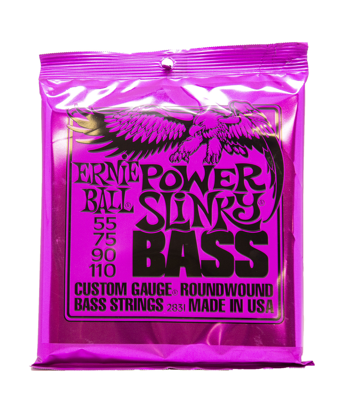 Bass Gtr Str Set 55/110 Power Slinky Purple
