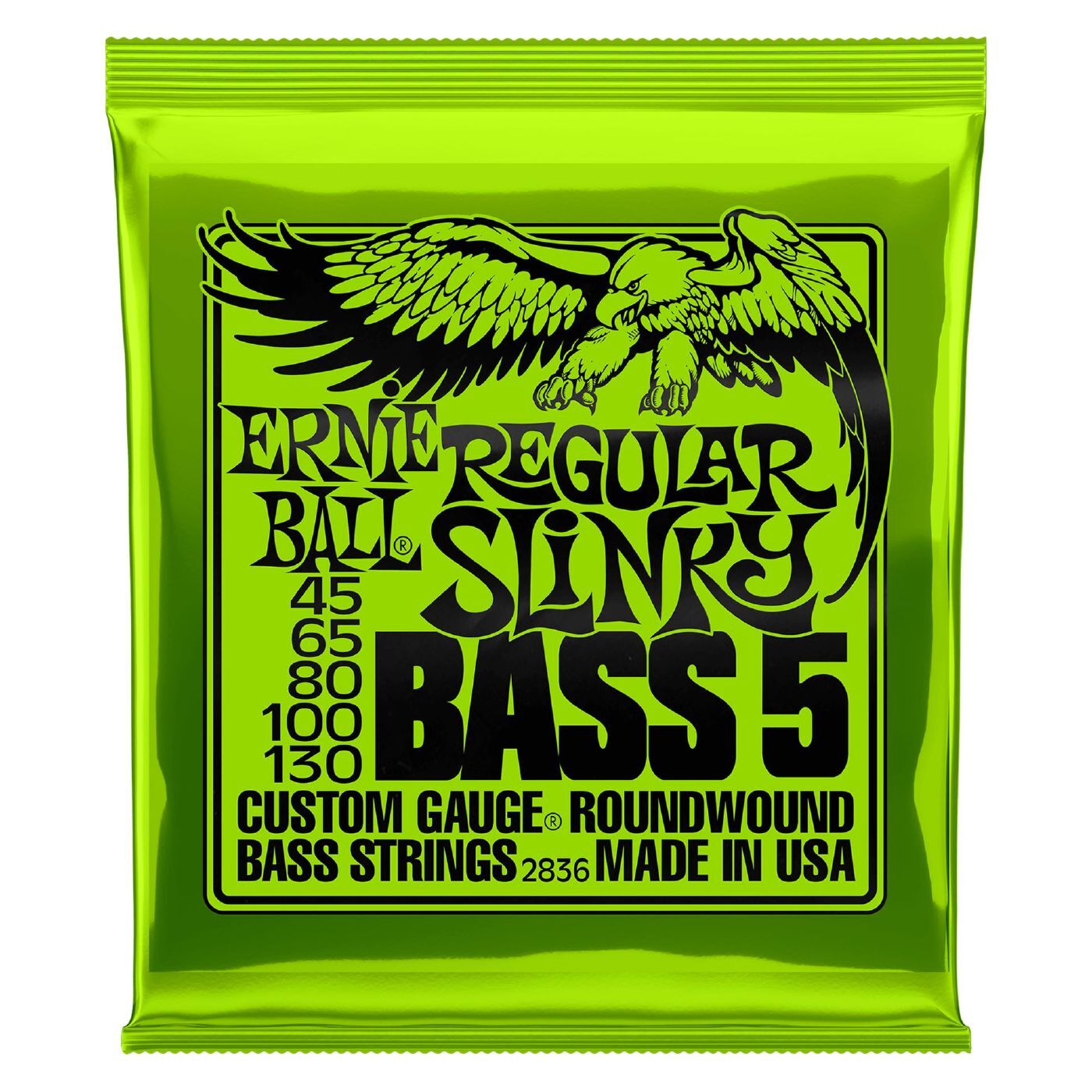 Ernie Ball Regular Slinky Bass Strings 45-130