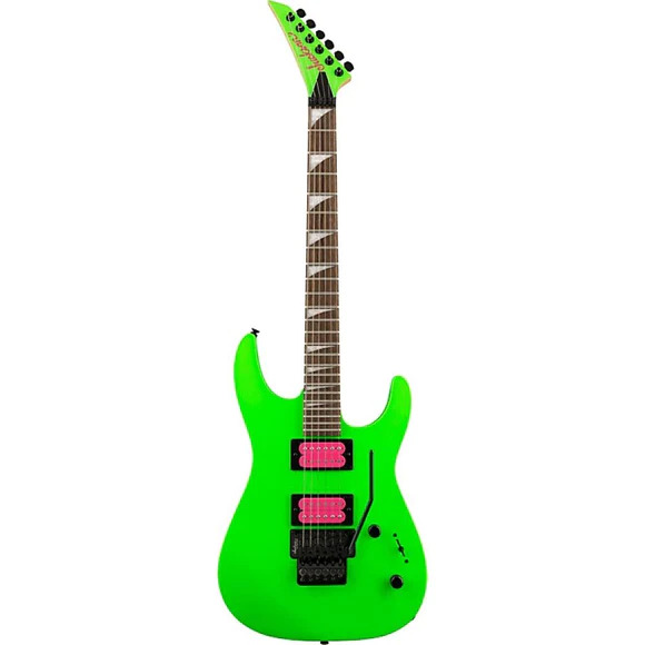 Jackson DK2XR Dinky Electric Guitar in Neon Green