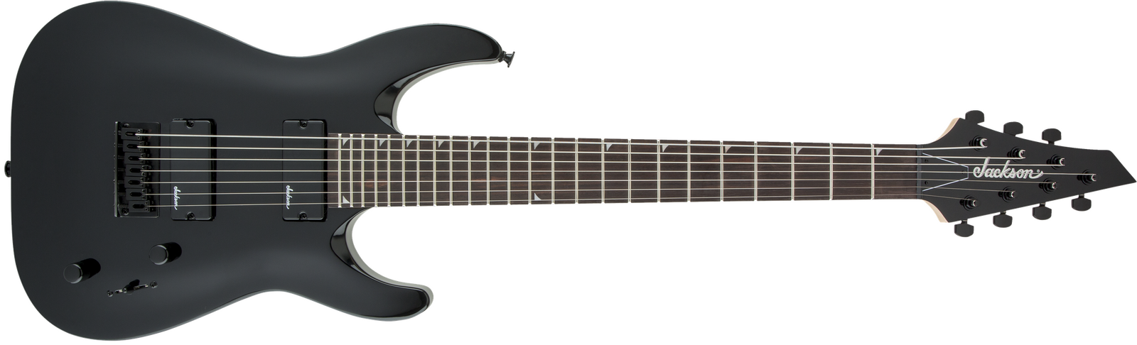 JS Series Dinky Arch Top JS22 7 DKA HT Amaranth Fingerboard Gloss Black