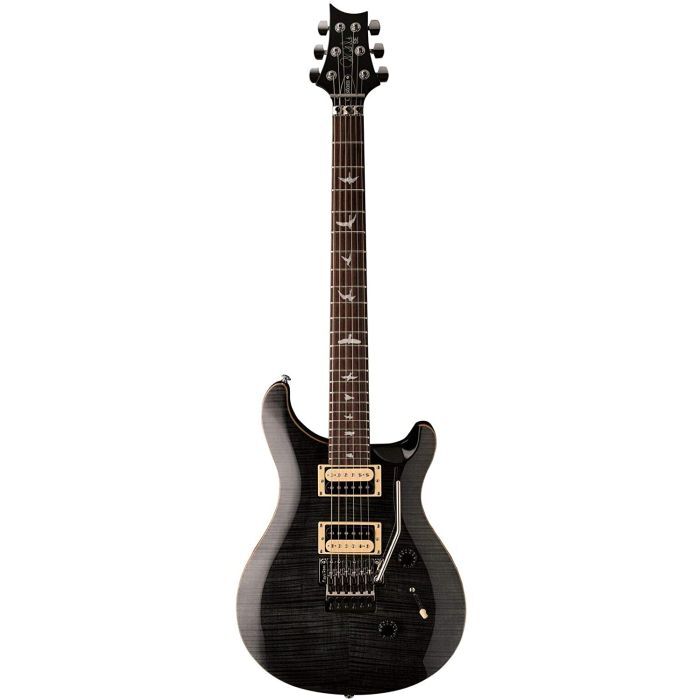 Prs Custom 24 Floyd Rose In Grey Black
