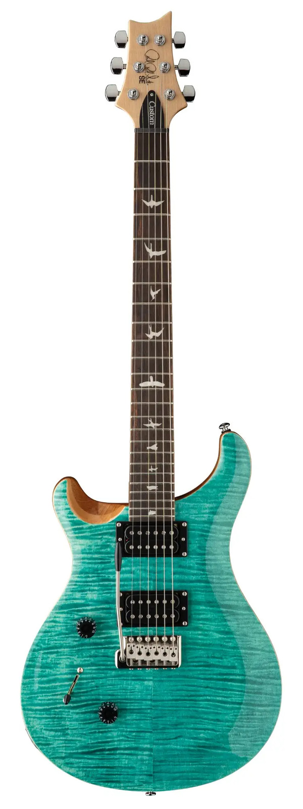 PRS SE Custom 24 Left Handed in Turquoise