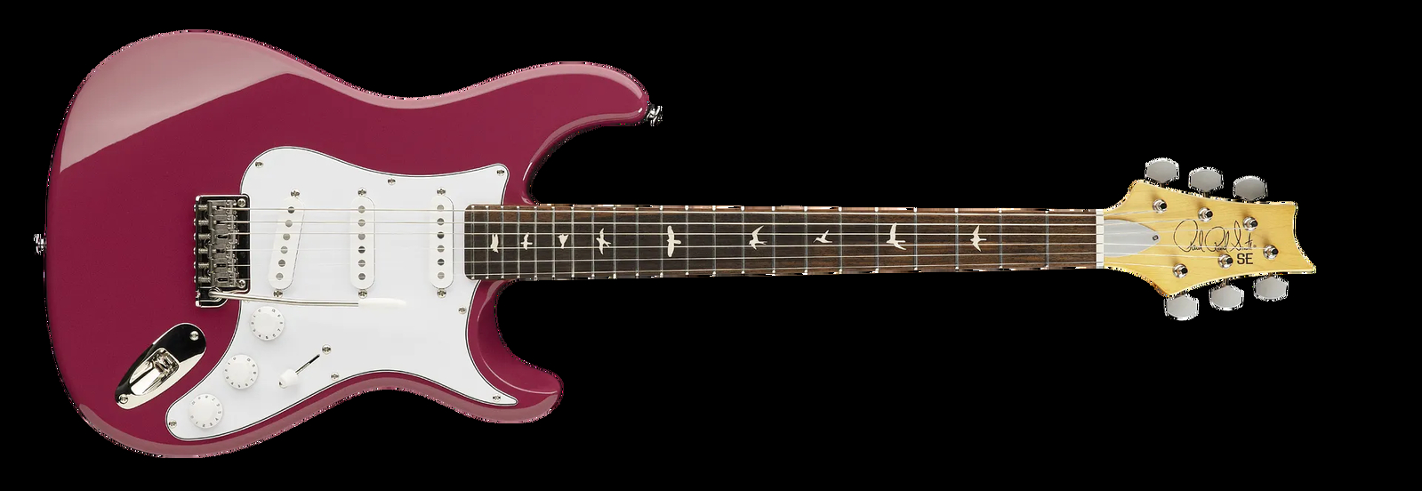 PRS SE John Mayer Silver Sky in Dragon Fruit