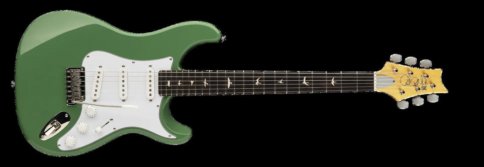 PRS SE John Mayer Silver Sky in Ever Green