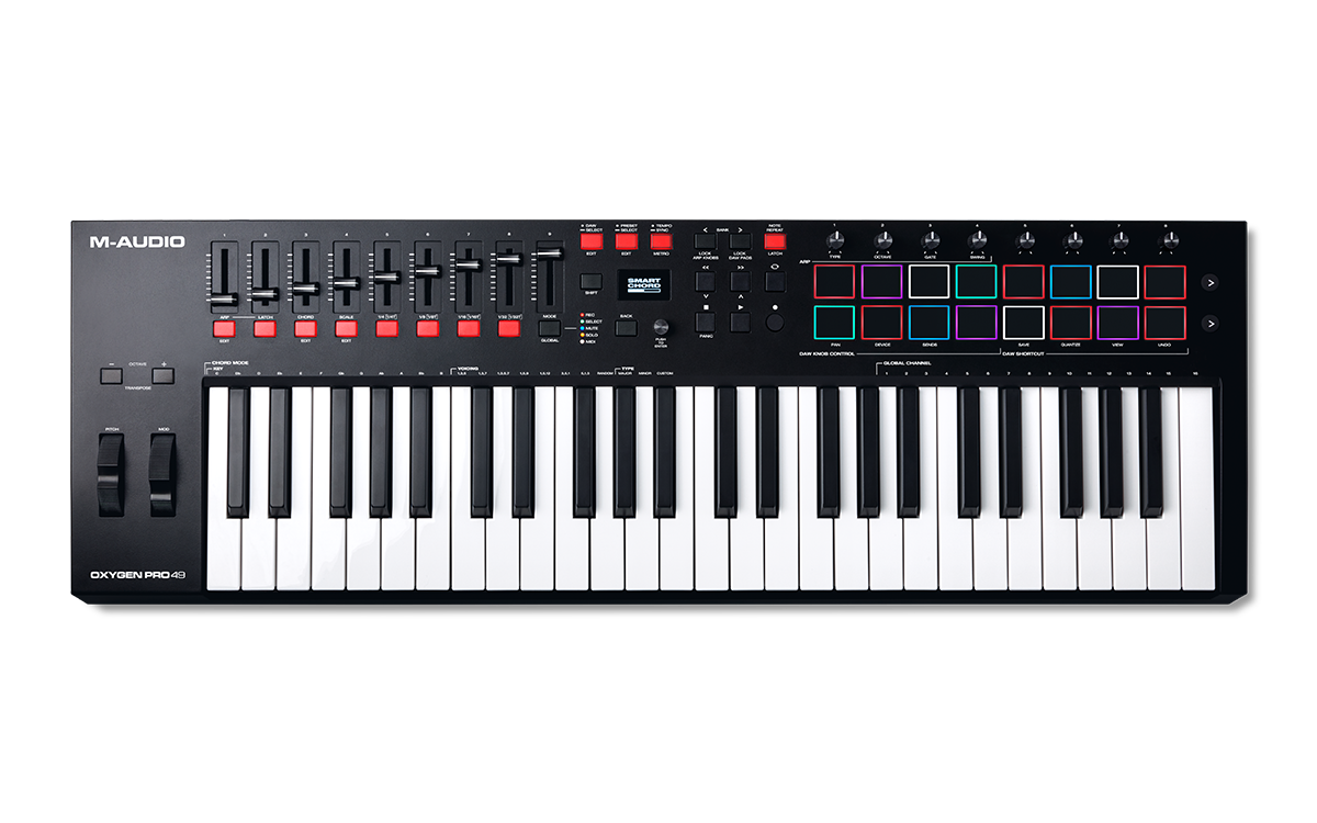 M-Audio Pro 49 49 Note USB Controller Keyboard