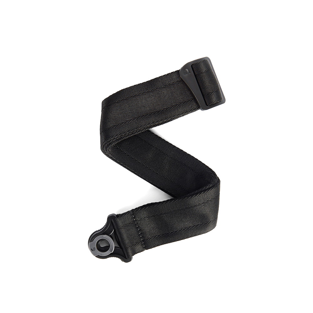 D'Addario Auto Lock Strap - Black