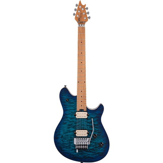 EVH Wolfgang WG Spc Quilted Maple Chlorine Burst Electric Guitar