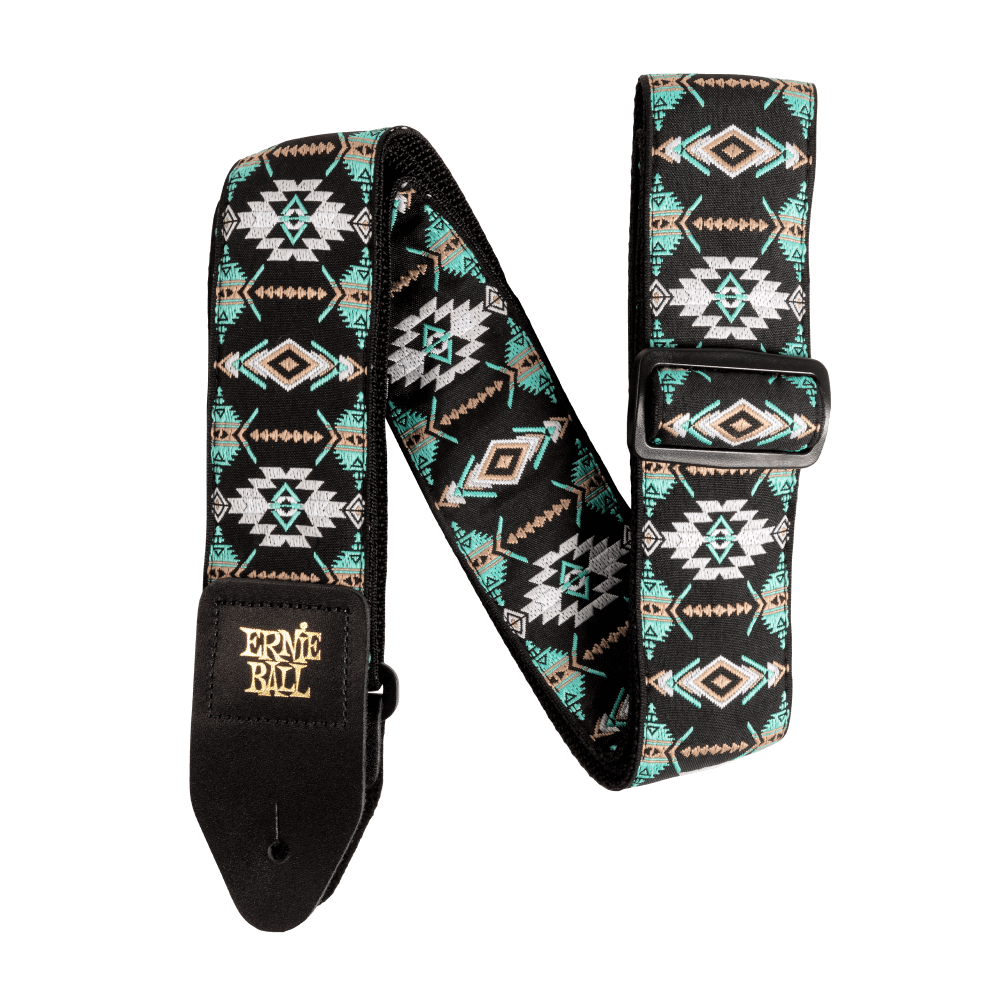 Ernie Ball Classic Jacquard Guitar Strap - Southwestern Turquoise