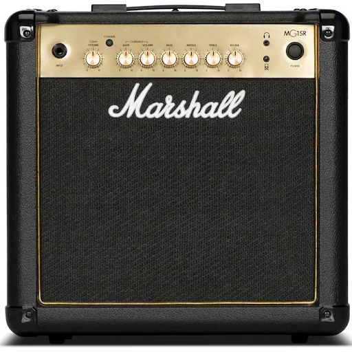 Marshall MG15GR MG Gold Series 15W Guitar Amplifier Combo w/ Reverb