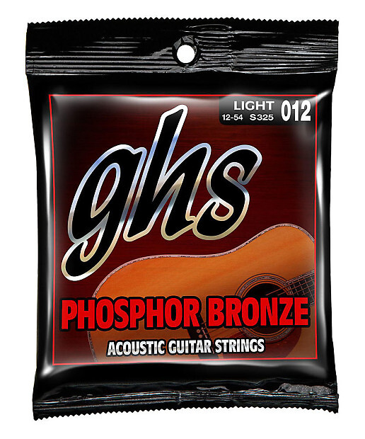 Acoustic Gtr Str Set 12/54 Ph/Br Light