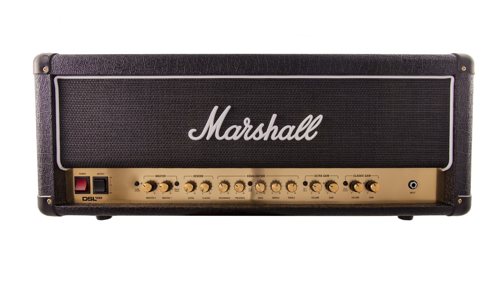 Marshall 100 Watt Gtr Amp Valve Head 2 Ch Dsl100H