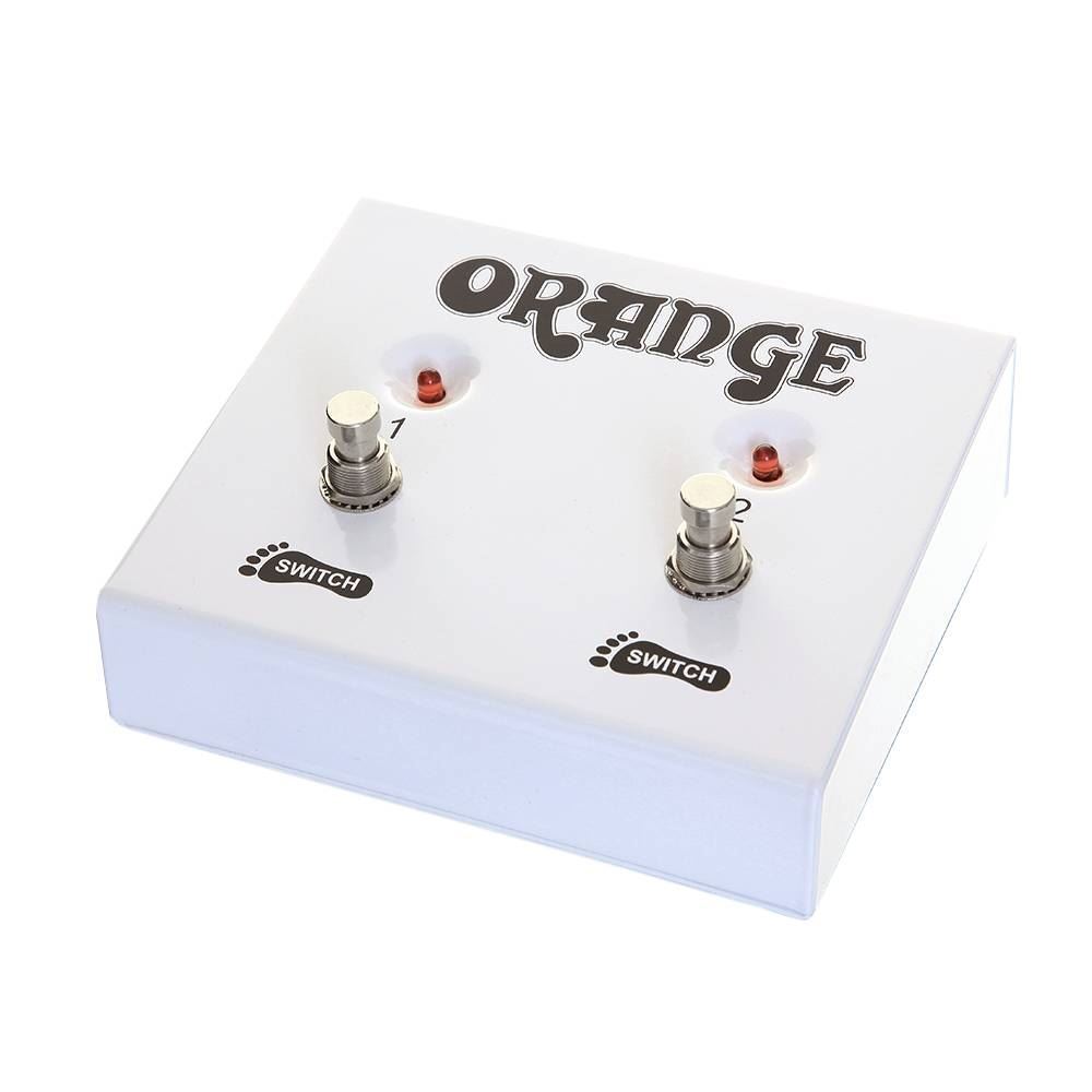 Orange FS2 Two Button Foot Switch