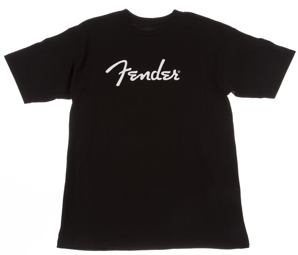 Fender Spaghetti Logo Tee Black