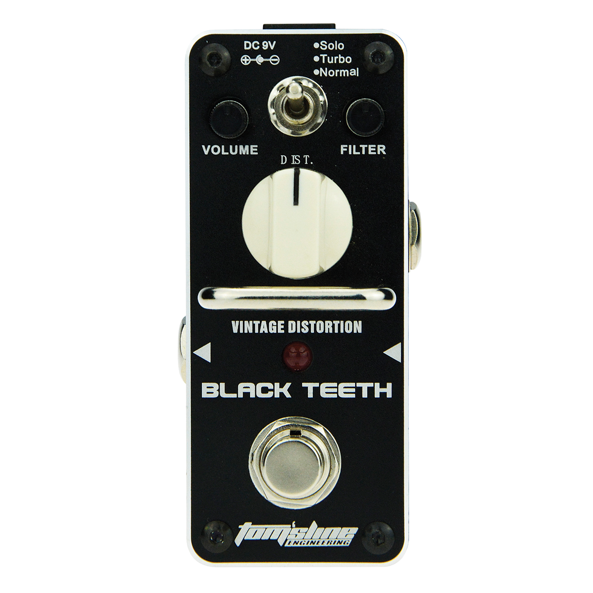 Toms Line ABT-3 Black Teeth Distortion Mini Pedal