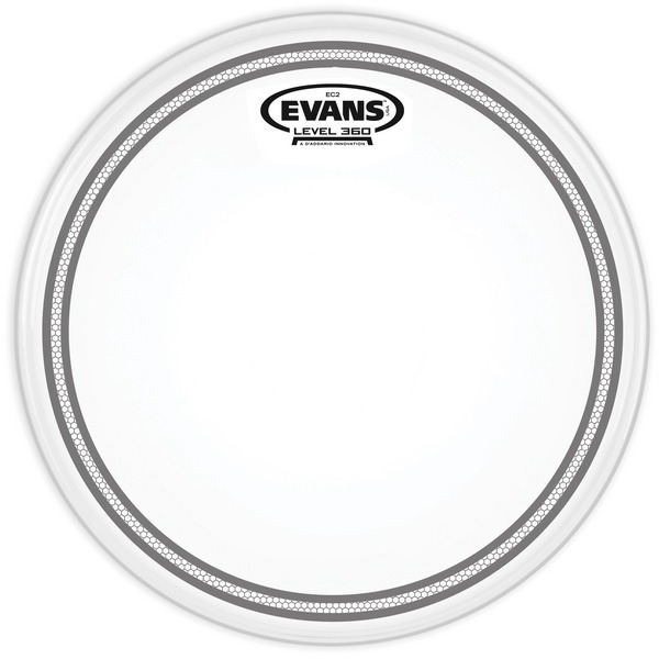 Evans 12 Inch EC2S Frosted Drum Head